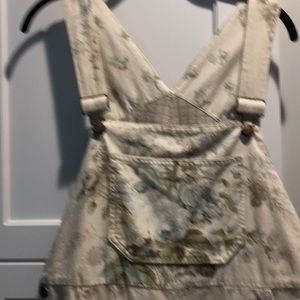 Overalls - flowered - maybe vintage??